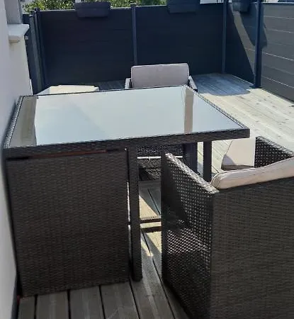 شقة Ty Sam - 2 Dont 1 Grande Terrasse Vue Proche Plages Et Commerces Trébeurden